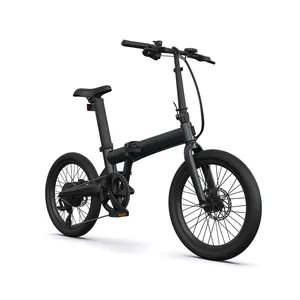 באיכות גבוהה 2024 500W 48v 7.8Ah אופניים חשמליים מתקפלים 20 אינץ' אופניים חשמליים מתקפלים עם משולבת אור LED קדמי בהיר