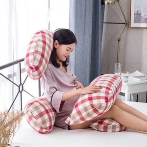 Usine En Gros Coton Bio Oreiller <span class=keywords><strong>de</strong></span> <span class=keywords><strong>Grossesse</strong></span> Complet Soutien Maternité Oreiller pour Dormir - Product Image 3