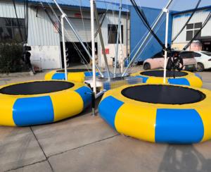 Centre avec remorque pour saut à l'élastique à quatre personnes, airbag commercial pour saut à l'élastique, jeu en plein air adapté aux enfants et aux adultes - Product Image 6
