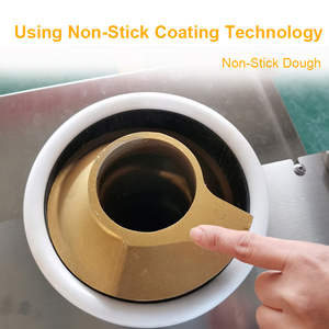 Người dùng thân thiện 370W Vòng bột bóng Maker 52kg bánh <span class=keywords><strong>pizza</strong></span> bột lăn Máy lý tưởng cho nhà bếp nhỏ - Product Image 4