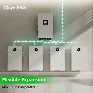 Greensun 뜨거운 판매 배터리 DEYE 16kwh 벽걸이 형 바닥 장착 인버터 배터리 보관 가정에서 - Product Image 4