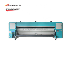 挑战者FY-3200AT迷你3200毫米小pkg击倒乙烯基横幅聚氯乙烯薄膜数字印刷喷墨打印机，带I3200 E1头 - Product Image 6