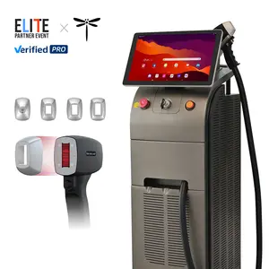 Hot Selling Trio Diode Aesthetic Laser Hair Removal Device For Sale 4 Wave 755 808 940 1060nm Depilation Machine