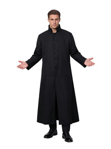 Disfraz de Cosplay Premium The Matrix Black, Inspirado en la Película, Disfraz de Neo para Adultos, para Comic Con, Fiesta Temática de Halloween - Product Image 1
