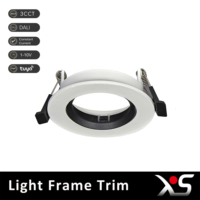 Cadre de finition pour downlight LED modulaire en aluminium série SD007, moderne, avec anneau rotatif remplaçable, AC 220V, garantie 3 ans