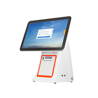 Système de point de vente RUINAI S100 Windows 7/10 avec écran tactile capacitif de 15,6 pouces, Wi-Fi 6, tout-en-un, caisse enregistreuse avec impression de reçus