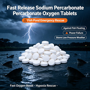 Comprimés d'oxygène à libération rapide HS pour la pisciculture : solution d'urgence en cas de panne de courant, tempête ou basse pression atmosphérique - Product Image 4