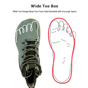 <span class=keywords><strong>Botas</strong></span> de senderismo de montaña para hombre, de caña alta, resistentes al <span class=keywords><strong>agua</strong></span>, antideslizantes, con puntera ancha para mayor comodidad durante todo el día, ideales para pedidos al por mayor. - Product Image 4