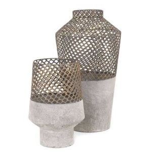 Florero de Metal Hecho a Mano para Flores Frescas, Flores Artificiales y Decoración Elegante para el Hogar - Product Image 3