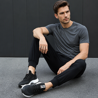 Chaussures de marche décontractées pour hommes, légères, antidérapantes, respirantes, à semelle épaisse, pour l'extérieur, printemps-été