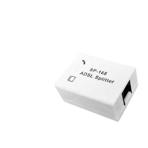 Fábrica al por mayor ADSL Splitter RJ11 Filtro de línea telefónica Módem DSL Separador de Internet de banda ancha con conector - Product Image 2