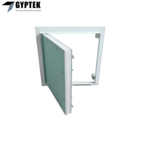 Panneau d'accès carré moderne en aluminium ignifuge et étanche de 25 mm de profondeur pour grille de plafond d'hôpital