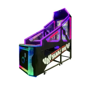 Máquina de jogos de arcade operada por moedas, preço de fábrica, jogos interativos de basquete e tênis para crianças, jogos esportivos interativos