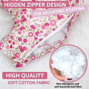 Oreiller de ceinture de sécurité oreiller de mastectomie après la chirurgie du Cancer du sein cadeaux de survie du Cancer du sein oreiller de protection en coton Post-chirurgie - Product Image 5