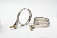 Pince de Tube à dégagement rapide pour conduits de Ventilation collier de serrage à verrouillage rapide pour conduits flexibles nouvelle pince de verrouillage d'action pour