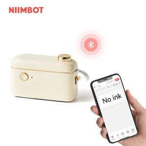 Verbesserter NIIMBOT-Etiketten drucker H1S Endlospapier-Barcode drucker Bluetooth-tragbarer Thermo etiketten drucker für Telefone