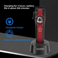 Motor de Levitación Magnética Laijun Ze para Recortadora de Cabello, Resistente al Agua, Ajuste Automático de Velocidad, 121-180 Minutos de Autonomía, Recubrimiento DLC