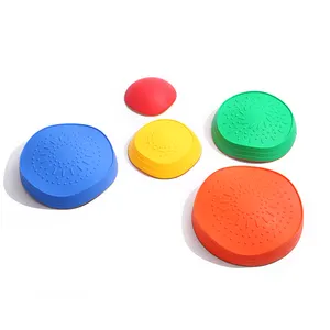 Anti-slip Wave Colorful River Crossing Stone Balance Training Stepping Stones Sensory Toy For Kids
