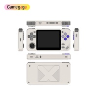 RGB10X 3,5 pouces, console de jeux vidéo portable, système Linux, 10 000 jeux, design à clapet, console de jeux rétro portable, Wi-Fi, enfants