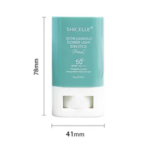 SHICELLE Spf50日焼け止め保湿顔と体クリアUV保護日焼け止めスティック