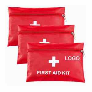 Custom Logo Printed Emergency First Aid Nylon Suppliers Sports Home Medical Customized Empty <b>Bag</b> in Stock - Product Image 1