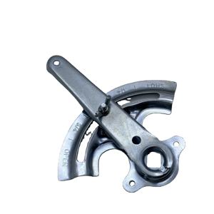 <span class=keywords><strong>HVAC</strong></span> <span class=keywords><strong>Tools</strong></span> Stahl Quadrant Luftkanal Dämpfer Griff regler für Lautstärke regler - Product Image 5