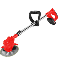Tondeuse à gazon multifonction FengLi 21V de qualité industrielle, batterie au lithium rechargeable, 650W, bac à herbe de 100L, poignée pliable antidérapante