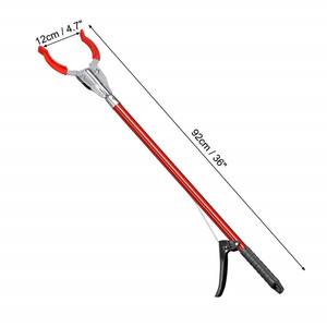 Capturadora de hierro para jardín, herramienta extensora de basura con garra, 36 pulgadas, venta al por mayor de fábrica - Product Image 4