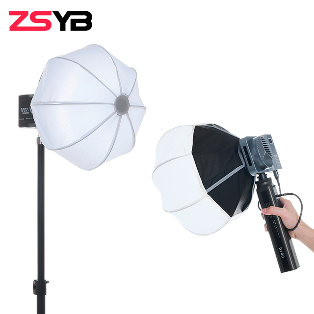 ZSYB Easy Quick Folding 30cm Soft Box Lighting Photo Studio Photography Led Photography Soft Light Ball