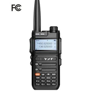 Одобренный FCC UV-8F плюс 5 Вт UHF VHF Walkie с текстовым текстом KU008