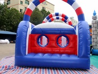 Château gonflable commercial Fun Bounce Oc032 sur le thème du cirque, en PVC robuste, pour enfants, idéal pour la location lors de fêtes en extérieur
