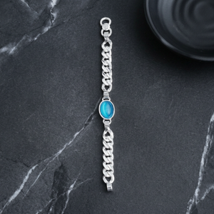 Linda Pulsera de Plata de Ley 92.5 con Dijes para Bebé - Product Image 4