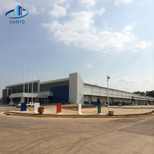 Edifício de aço pré-fabricado personalizável para armazenamento e fabricação | Foshan Ganyo <span class=keywords><strong>Steel</strong></span> Structure - Product Image 3