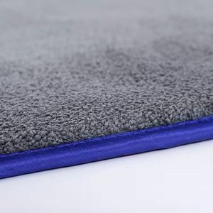Petite serviette de séchage absorbante en microfibre à séchage rapide, tressée, conçue pour éviter de endommager la voiture - Product Image 1