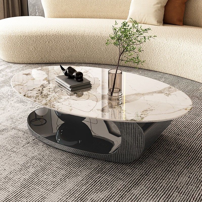Stainless steel black gold base