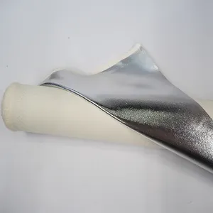 Tissus ignifuges revêtus d'aramide Para aluminisée, tissus ignifugés en Silicone enduit d'aramide aluminisée