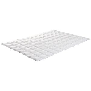 Couette double MONTEBIANCO 4 SAISONS en coton blanc - Product Image 1