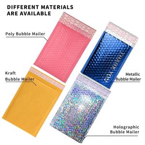 Sobres Acolchados de Burbuja de Polietileno Personalizados con Logotipo, Impermeables, con Opciones de Color Personalizadas para Empaque de Zapatos y Calcetines - Product Image 2