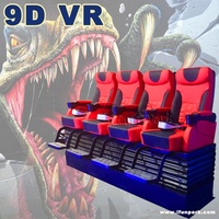 Simulateur de tir sur plateforme VR Ifun, cinéma 9D, 4 places, 6 places, machine de jeu