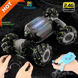 Rotating Roll Stunt Car RC 2.4G Electric Remote Control 4WD Off-road Drift 360-degree Rotation Tumbling Double-sided Driving