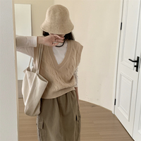 HW 2025 Pull gilet tricoté Pull personnalisé