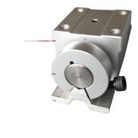 Rail de guidage linéaire optique en alliage d'aluminium à dessus ouvert avec anneau de verrouillage en fil et support de roulement dédié