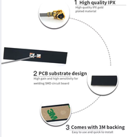 Ebyte Antenne réseau TX2400-PCB-5010 Lte 4g Omni Wifi Antenne interne flexible PCB Antenne 2.4Ghz