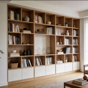 Estanterías para Libros Hechas a Medida para Tiendas Minoristas, Estantes de Almacenamiento, Exhibidores para Libros - Product Image 1