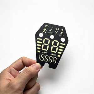 Panel de Control Inteligente para Ducha de Baño, Teclado de Membrana, Adhesivo con Pantalla Digital de Temperatura, Bloqueo, PVC, PET - Product Image 2