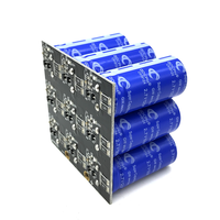 Módulos de supercondensadores con placa de protección, claxon tipo UltraCapacitor 2,7 V 120F, Farad 24V13F, 9 Uds.