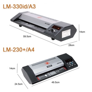 เครื่องเคลือบบัตร A3 แบบติดกาวในตัว สำหรับเคลือบเย็น สมุดภาพ ป้ายคริสตัล แบบเคลือบร้อนเดี่ยวและคู่ ฟิล์มเคลือบขนาดเล็ก - Product Image 2