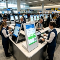 Kiosque en libre-service de 18 pouces avec écran tactile capacitif, caméra, terminal NFC POS pour restaurant de restauration rapide, café