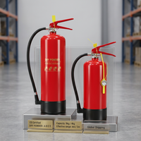 Extincteur à poudre sèche ABC équipé d'une valve conforme à la norme CE Protection incendie d'urgence pour usage commercial
