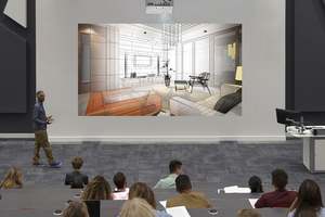 Projecteur d'ordinateur domestique O.pptoma HD15 d'entrée de gamme 3D 1080P DLP compatible 4K, HIFI STEREO, prêt pour Internet, <span class=keywords><strong>3600</strong></span> lumens, contraste 25000:1 - Product Image 5